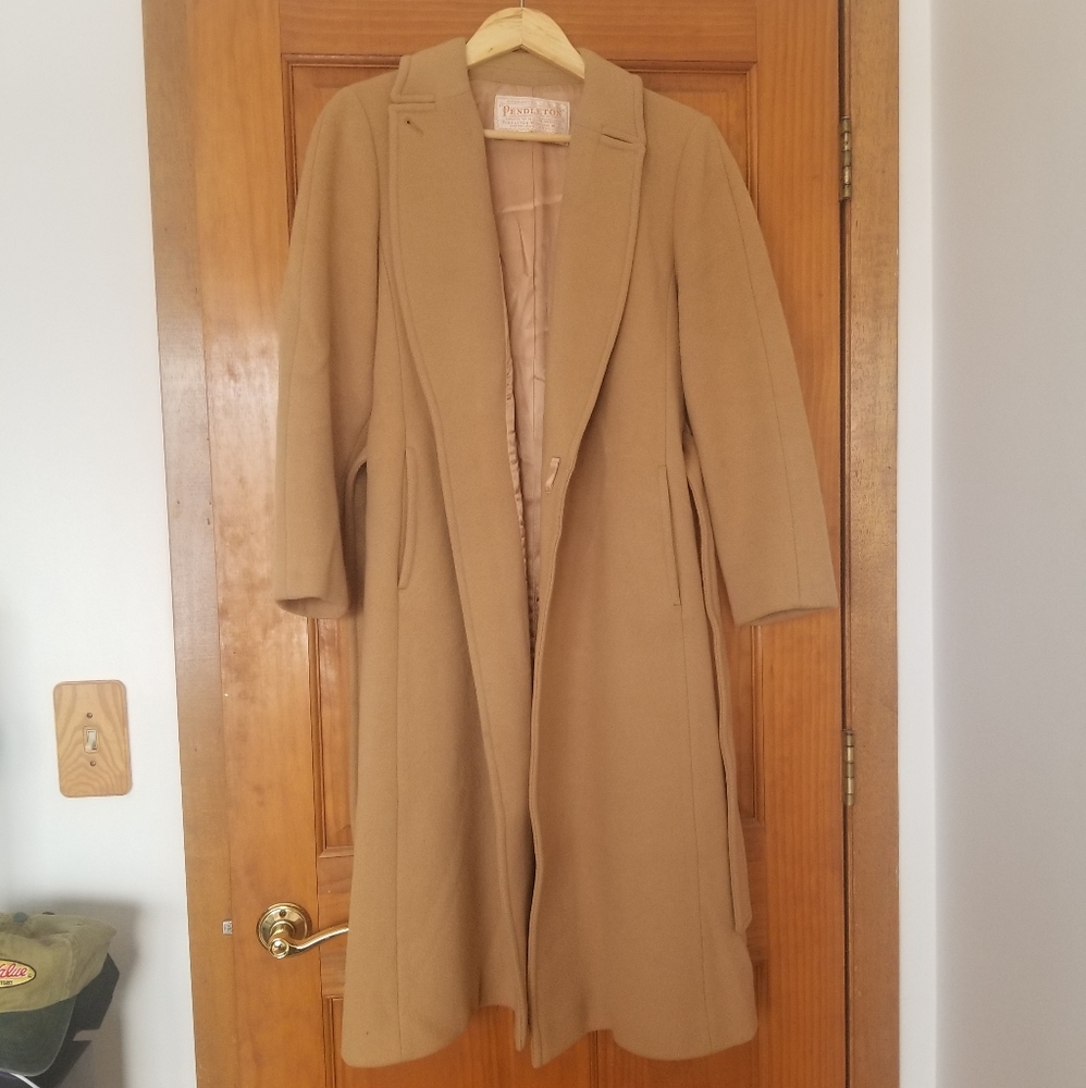 Vintage Pendleton 100% Wool Trench Coat